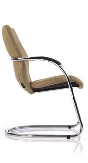 The Tanner range includes an executive chair with an upholstered height adjustable backrest and seat, height