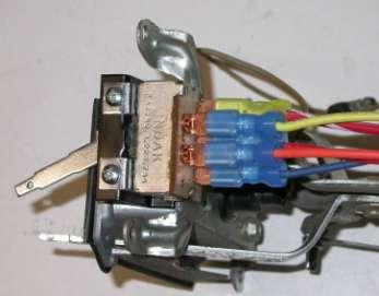 Attach harness to blower switch; refer to wiring diagram on the next page.