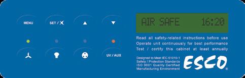 Particle Size (µm) Air Cleanliness Standards (ISO 14644-1, Air Cleanliness Particle Limits) (No.