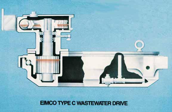 EIMCO Clarifier Driveheads.