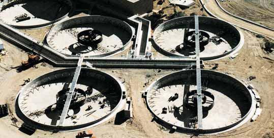 Center Column Mounted Customized Clarifiers EIMCO Custom Clarifier Types EIMCO clarifiers are easily adaptable to special designs.