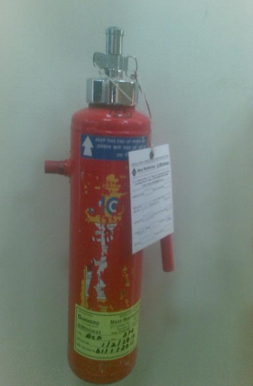 TYPES OF FIRE EXTINGUISHERS 1.