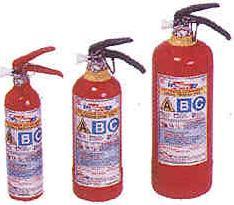 TYPES OF FIRE EXTINGUISHERS 2. ABC Type Fire Extinguisher: Valve It has Pressure Gauge on the valve, which indicates readiness of FE.
