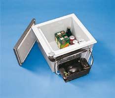 Built-In Cooling Boxes 29 / 40 / 41 / 53 / 55 / 75 / 92 BI 29 Dual The BI 29 is a refrigerator or freezer box with stainless steel inner lining and plastic bottom section.