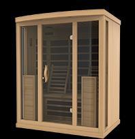 CARBON MODEL SAUNAS INDOOR USE ONLY 120VAC 15 AMP DEDICATED
