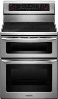 Double Oven Range With two ovens that combine for the industry's largest capacity, this double