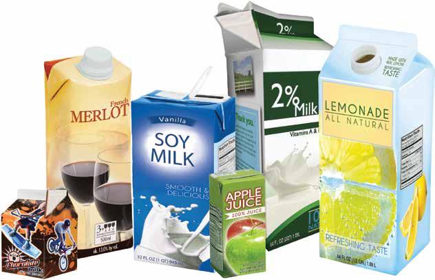 SHELF-STABLE EXAMPLES Juice Milk Soy Milk Soup and Broth