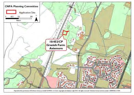 CAIRNGORMS NATIONAL PARK AUTHORITY Title: Prepared by: REPORT ON CALLED-IN PLANNING APPLICATION ROBERT GRANT, PLANNING OFFICER (DEVELOPMENT MANAGEMENT) DEVELOPMENT PROPOSED: USE OF LAND FOR THE