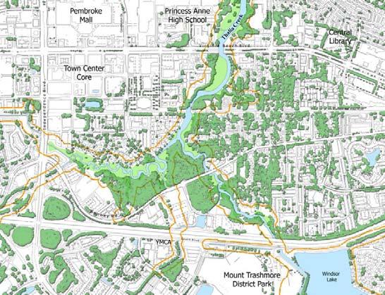 Preservation of Residual City Land and Right-of-Way Preserve existing Cityowned land parallel to roadways and pursue development of pocket parks in these areas