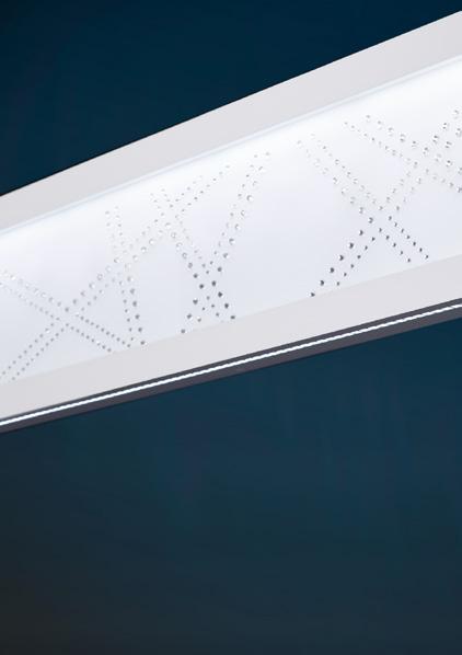 CANDESCO Brillet by Swarovski is a minimally-styled table lamp with a delicate trace of crystal.
