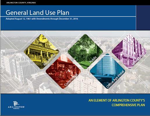 Comprehensive Plan Arlington County Background Virginia Code requires all governing bodies to have an adopted Comprehensive Plan Guides the coordinated and harmonious development through public