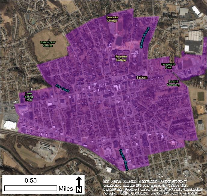 113 Urban Development Areas Salem City UDA Needs Profile: Downtown Downton Salem UDA is one of three Urban Development Areas located in Salem.