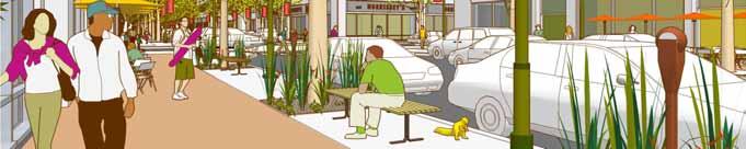 Lush Streetscaping Strategies On & Off-Street Parking for Residents and
