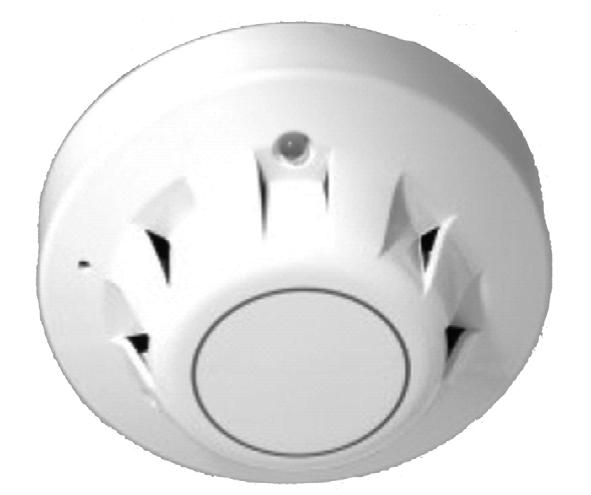 RELEASE AND CONTROL COMPONENTS SMOKE AND HEAT SENSORS SMOKE SENSOR Photoelectric detection of smoke particles In accordance with EN 54-7 Optical smoke detector with alarm: clear LED,