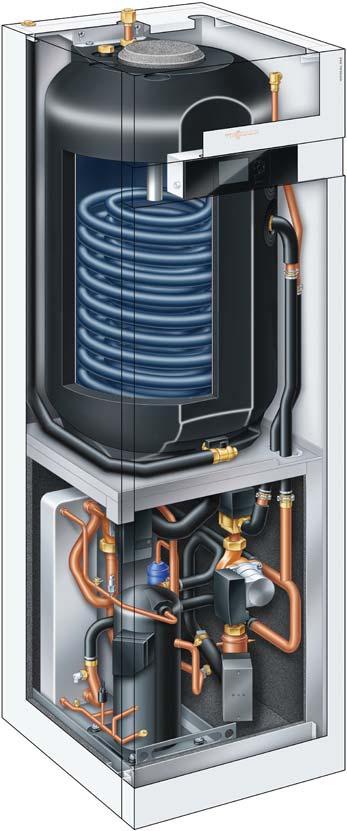 Heat pumps Vitocal 343-G Vitocal 333-G Compact heat pumps The Vitocal 343-G and Vitocal 333-G are offered as three models, i.e. with and without solar thermal connection and with integral natural cooling function.