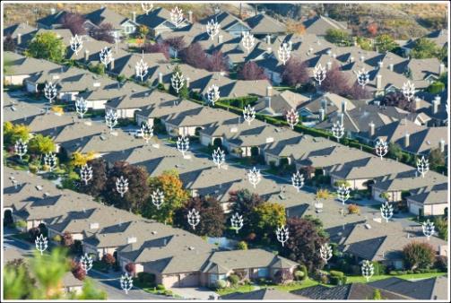 Over the past 60 years, most cities in North America have developed in a more or less uniform pattern: suburban sprawl.