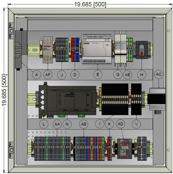 Kits Dimensions (continued) TS xx1x xxx TS xx1s XXX TS Xx1x XXX TS xx1l XXX TS xx1x xx2 ** Kit In Enclosure RWF55 Load Control Terminals (AA) RWF55 Feed Water Terminals (AB) 24VAC Transformer for