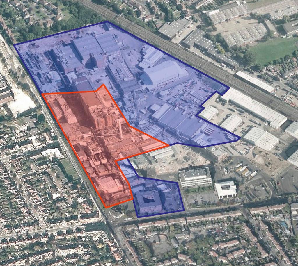 THE SITE PHASE 1 Aerial view of the whole site with Phase 1 indictated Welcome Barratt London and Hyde Group are working with Pollard Thomas Edwards on redevelopment proposals for Harrow View East,
