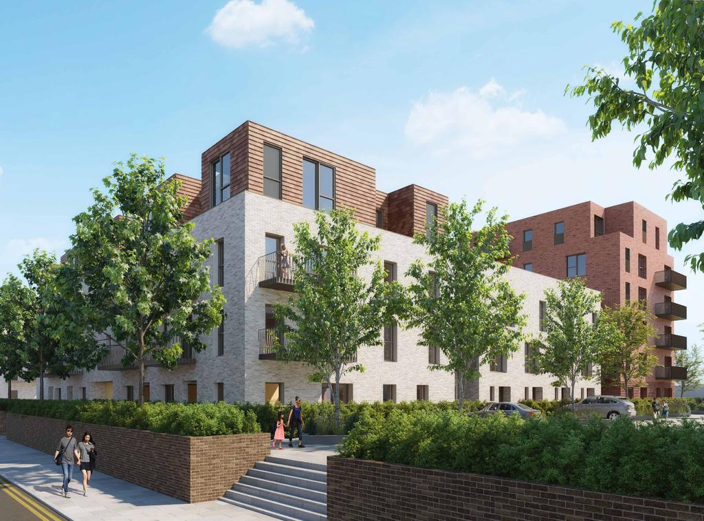 New housing along Harrow View Homes Our proposals will create a new piece of
