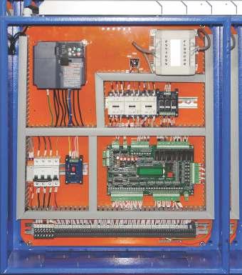 VVVF Control Panel Features: Provision for both open and closed loop geared machine. Suitable for all type of drive make. Energy Saving Wall Mounting compact,space-saving design.