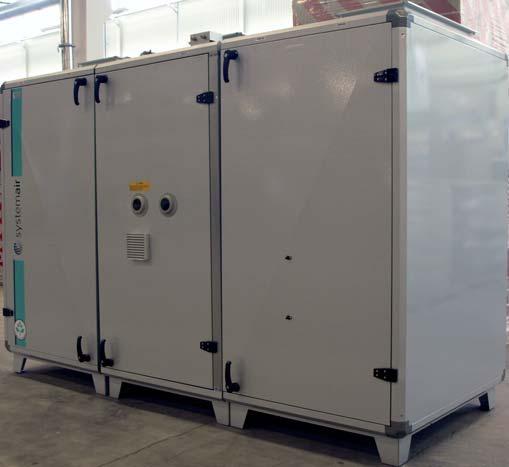 Complete delivery Topvex SoftCooler is delivered as a separate unit module, factory tested and ready to operate.