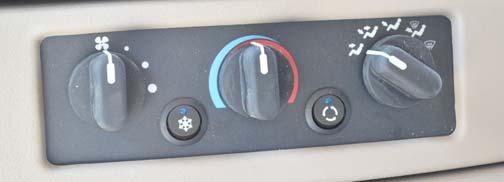 SECTION 3 DRIVING YOUR MOTORHOME On the turn signal lever, move the slide switch to the ON position or press the ON button on the steering wheel. Accelerate to the desired rpm.