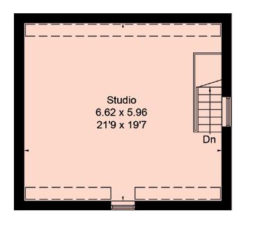 1015 sq ft Garage & Studio -