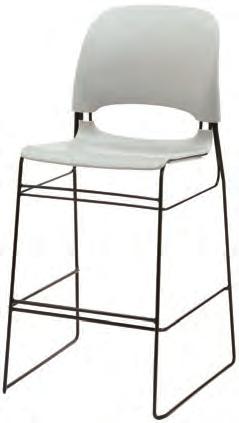 page 3 of 10 seating limerick stool by Herman Miller Gray