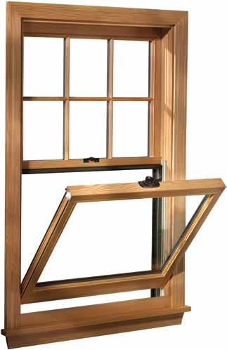 ARCHITECTURALLY INSPIRED, TECHNOLOGICALLY ADVANCED Our double hung windows represent a one-of-a-kind approach to a popular choice in