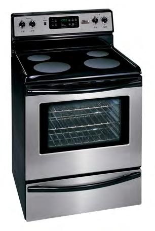 Cooking and baking is simple and safe with a Gibson American-style electric cooker.