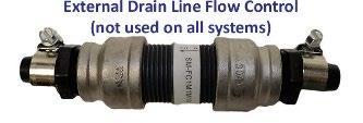 External Drain Line Flow Control ( DLFC ) If you bought a 2.5 cubic foot or larger size Carbon 5900-BT Filter you will get an external Drain Line Flow control with your order.