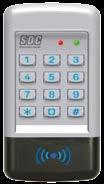 The 920PW is designed to interface with most access control systems and provides a standard 26-bit Wiegand output.