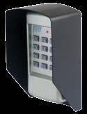 12-Key Illuminated, 3 x 4 Surface or Single-Gang Mount Built-In Tamper Switch Programmable Site