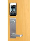 The E77 locksets are keypad or PC software programmable, and combine multiple access technology with efficient motorized exit devices.