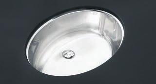 KINDRED COLLECTION UNDERMOUNT VANITY BASINS 18 GAUGE, 18-10 STAINLESS STEEL KSOV1318U/7 $381.00 Shipping Weight 12.5 lbs. (5.7 kg.