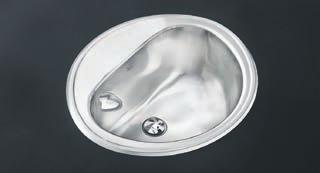 KINDRED COLLECTION TOPMOUNT VANITY BASINS 18 GAUGE, 18-10 STAINLESS STEEL KSOV1619/7 $323.00 Shipping Weight 6.0 lbs. (2.7 kg.