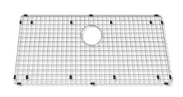 0040.602 Polished stainless steel bottom grid 15" FB x 10" LR x 1" HIGH