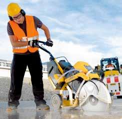 saws and floor saws: Our hydraulic breakers: strong in