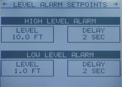 28 CHAPTER 6: Setpoints The LSC comes pre-configured with default setpoints already loaded. The default setpoints and delays will need to be reviewed before startup of the system.