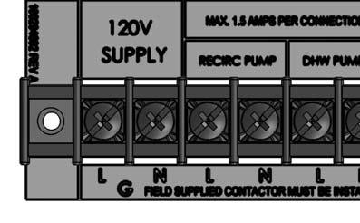 8 Field wiring CAUTION ELECTRICAL SHOCK HAZARD For your safety, turn off electrical power supply before making any electrical connections to avoid possible electric shock hazard.
