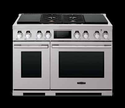 48-inch Pro Range 36-inch Pro Range Cooktop Features Number of Burners / Elements 4 or 6 Continuous, Dishwasher-Safe Grates 2 Wok Convertible Grate (on Front Burners) Yes Cooktop Performance Max.