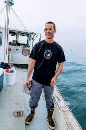 For the past three years, he and other independent fishermen have worked together to turn things around and build up the local Tuna Harbor Dockside Market.