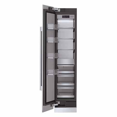 36-inch French Door 18-inch Freezer Column 30-inch Refrigerator Column Features Convertible Climate Control Middle Drawer: Freezer (-6 to 8 F), Meat / Seafood (29 F), Cold Drinks (33 F), Fridge /