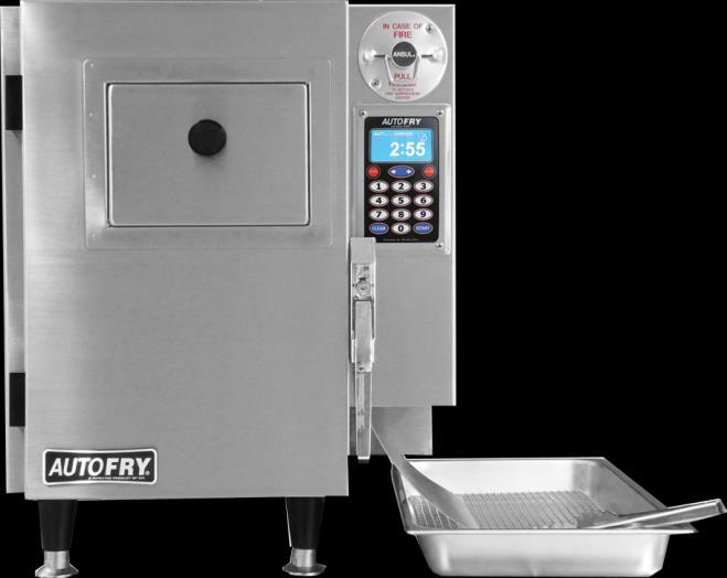 AutoFry MTI-5 Prepares 9-18 kg French Fries Per Hour Capacity will vary