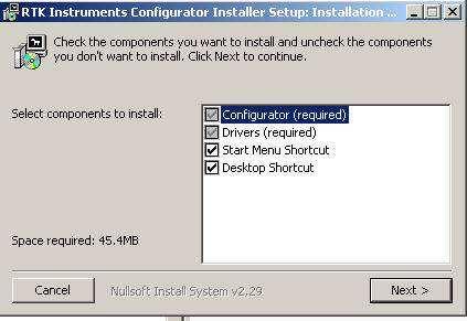 SECTION 1 - SOFTWARE INSTALLATION 725B Configuration Software Installation The configuration program and associated drivers are supplied on a CD along with a USB