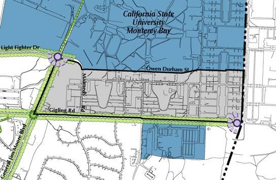 Based on Seaside s goals to improve the jobs/housing ratio in the community, expand tax generating uses, and create an entrance to the community establishing Seaside as the Gateway to the Monterey