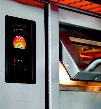Makes it easy to overview the baking. Strong insulation. Ensures that the heat stays in the oven chamber. Energy efficient and cost saving. Spring loaded door. Easy to open. Sturdy legs.