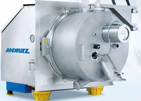 3 Krauss-Maffei HZ Ph pharma centrifuge Tried and tested from A - Z High-value and sensitive products demand a reproducible quality in close tolerances.