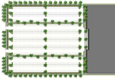 8 TREE PROTECTION, LANDSCAPING & BUFFERS 8.6 PARKING LOT AREA LANDSCAPING 8.6.7 ADDITIONAL STANDARDS FOR LARGE PARKING LOTS (GREATER THAN 100 SPACES) A.