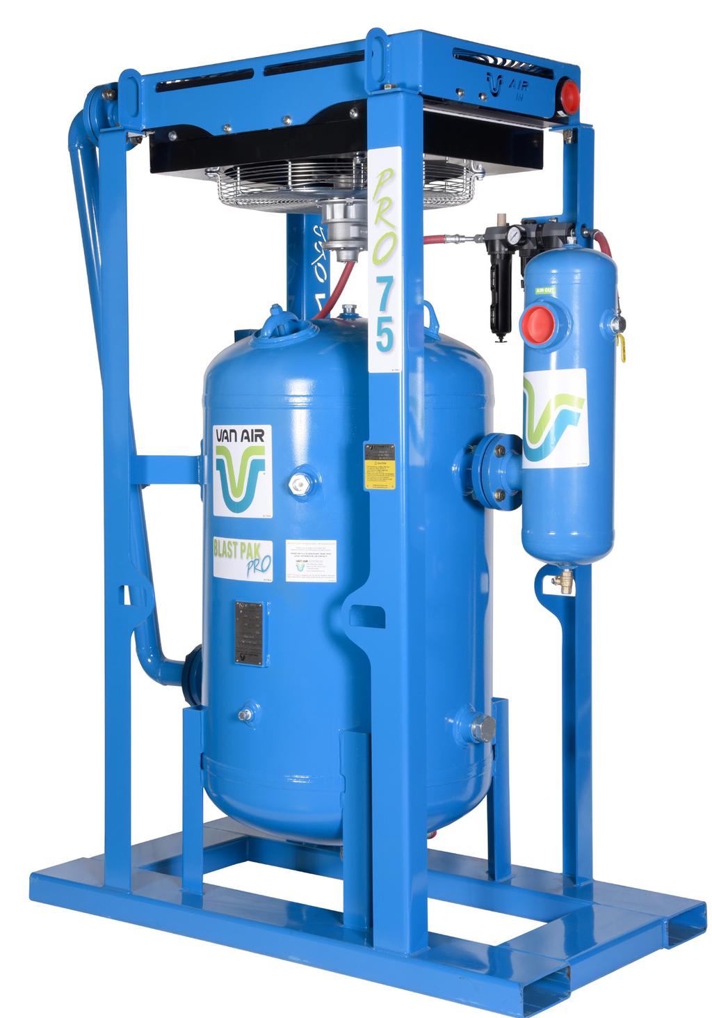 The Blast Pak PRO from Van Air Systems The Complete Compressed Air Drying System.
